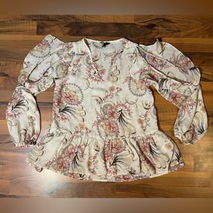 • Buffalo David Bitton | Floral Blouse | Size XS •